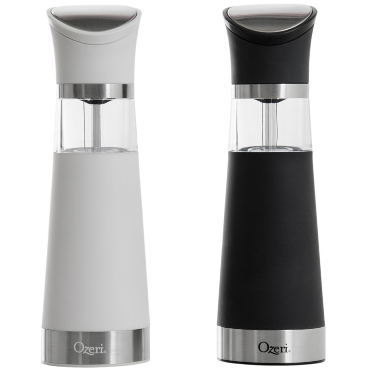 Ozeri Graviti Pro Electric Salt and Pepper Grinder Set & Reviews Wayfair